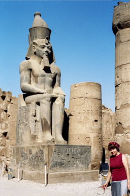 statue de Ramss II  Louxor